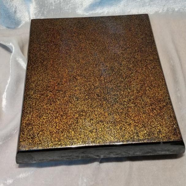 硯箱　桐と鳳凰　高蒔絵　水滴、硯付