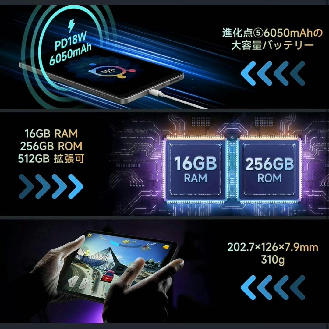 Androidタブレット本体 ALLDOCUBE iPlay60mini Pro Android 0716