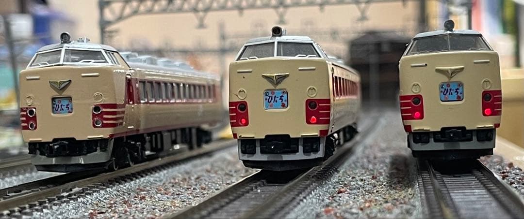 TOMIX 485系ひたち 9両セット＋１両 旧製品ジャンク