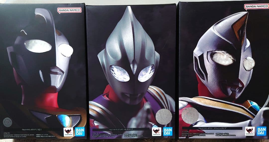S.H.Figuarts 真骨彫製法 ウルトラマン平成3部作セット
