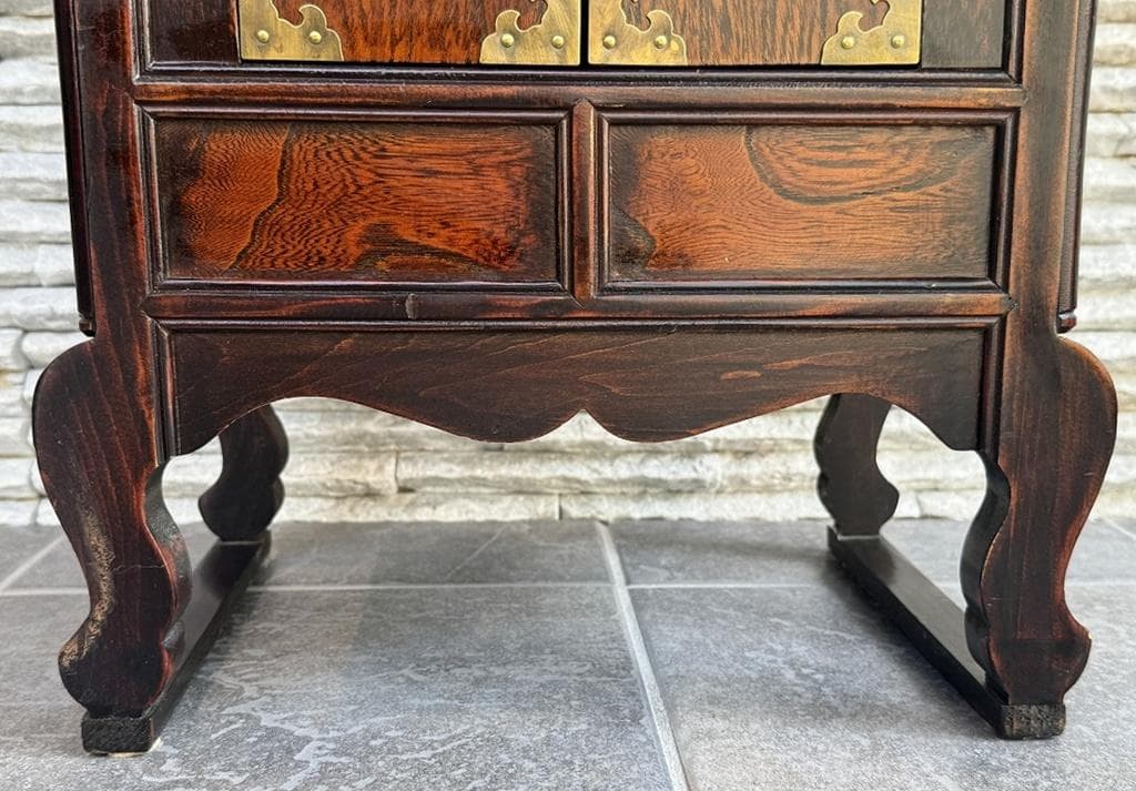 売約済み　李朝　薬箪笥　時代箪笥　引き出し１８杯