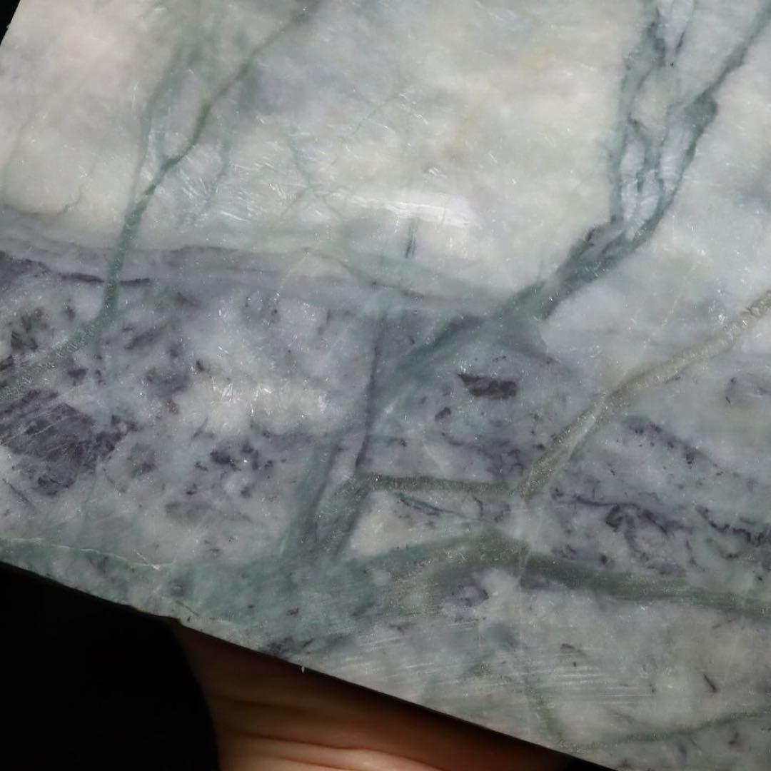 希少！ カリフォルニア産 硬玉 翡翠 原石 ジェダイト 1225g JDT013