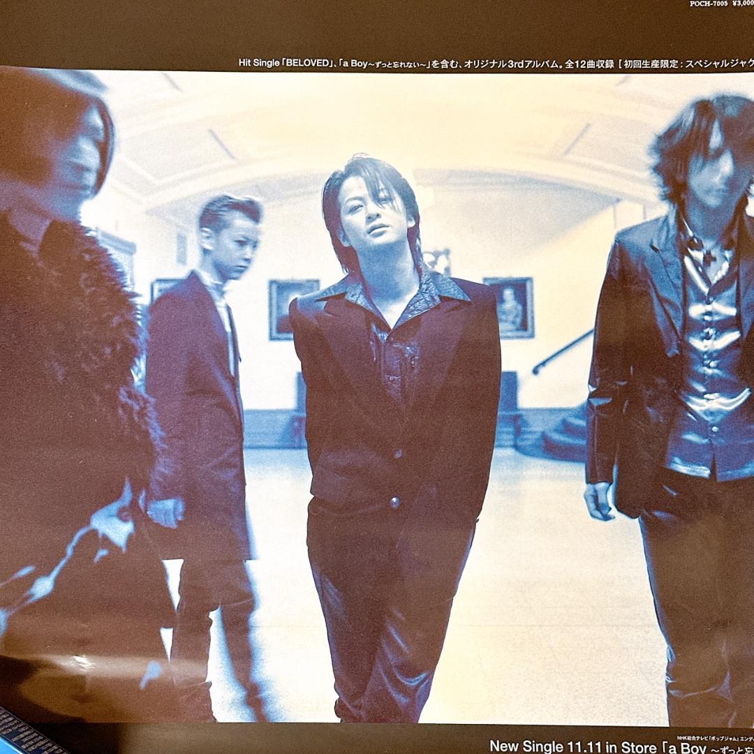 激レア★GLAY ポスター2枚セット BELOVED 1996年 販促用 非売品