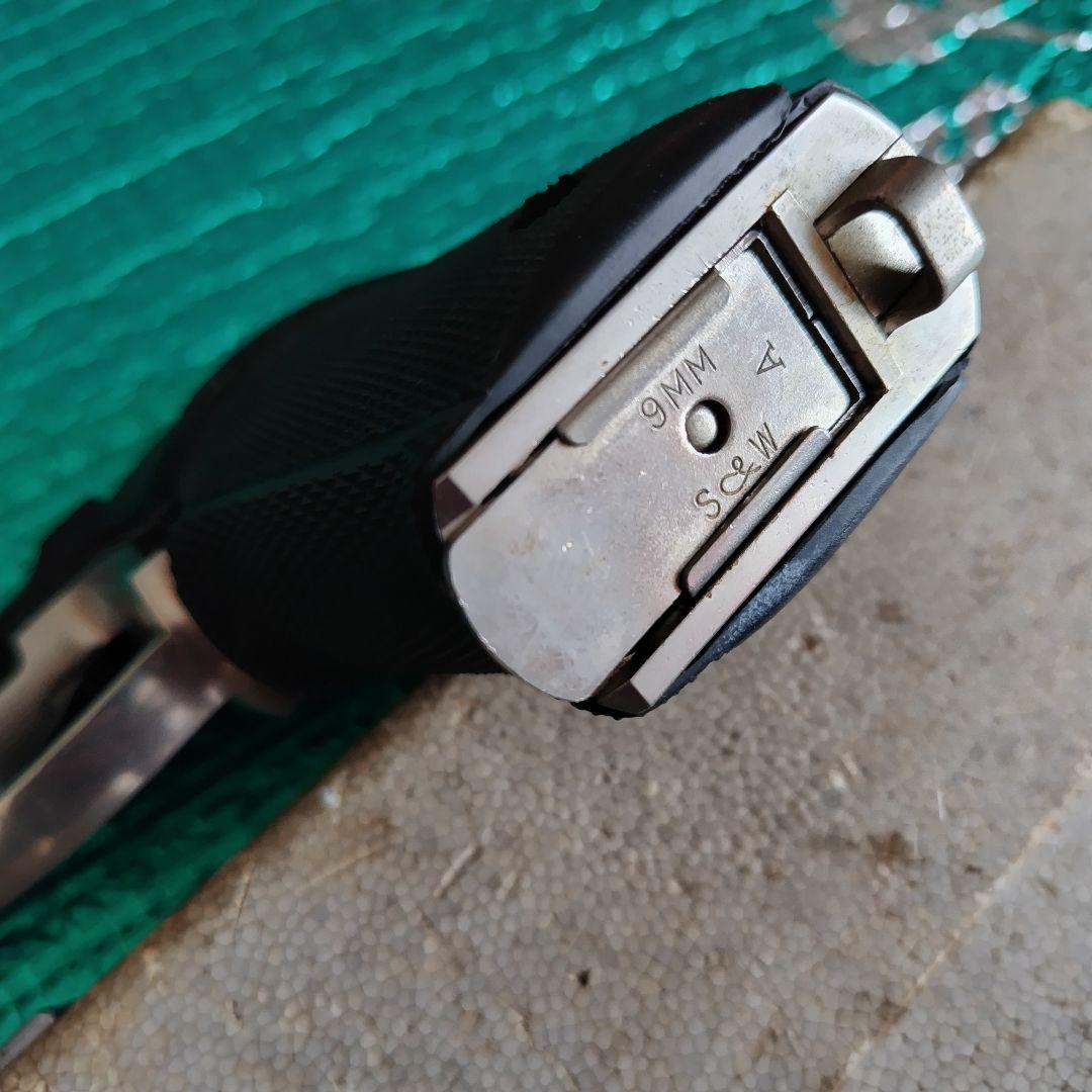 S&W M59 パックマイヤーラバーグリップ付き MGC モデルガン