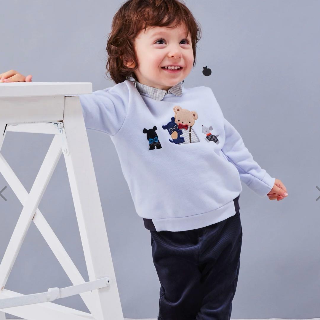 ファミリア　新品今期新作トレーナー　完売品　100サイズ