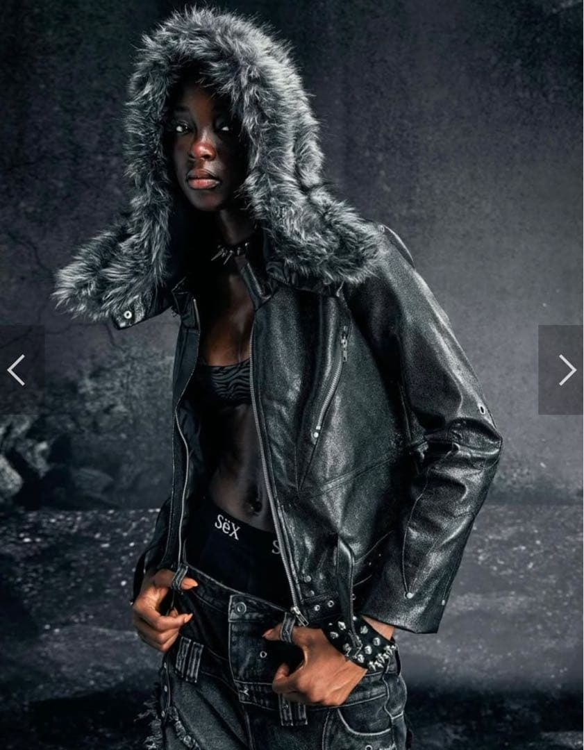 ファージャケット　cozyworldwide cozy