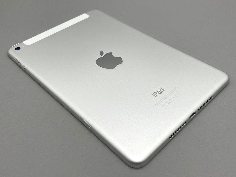 は*堂様 ［美品］Apple iPad mini4 シルバー Simフリー 箱付