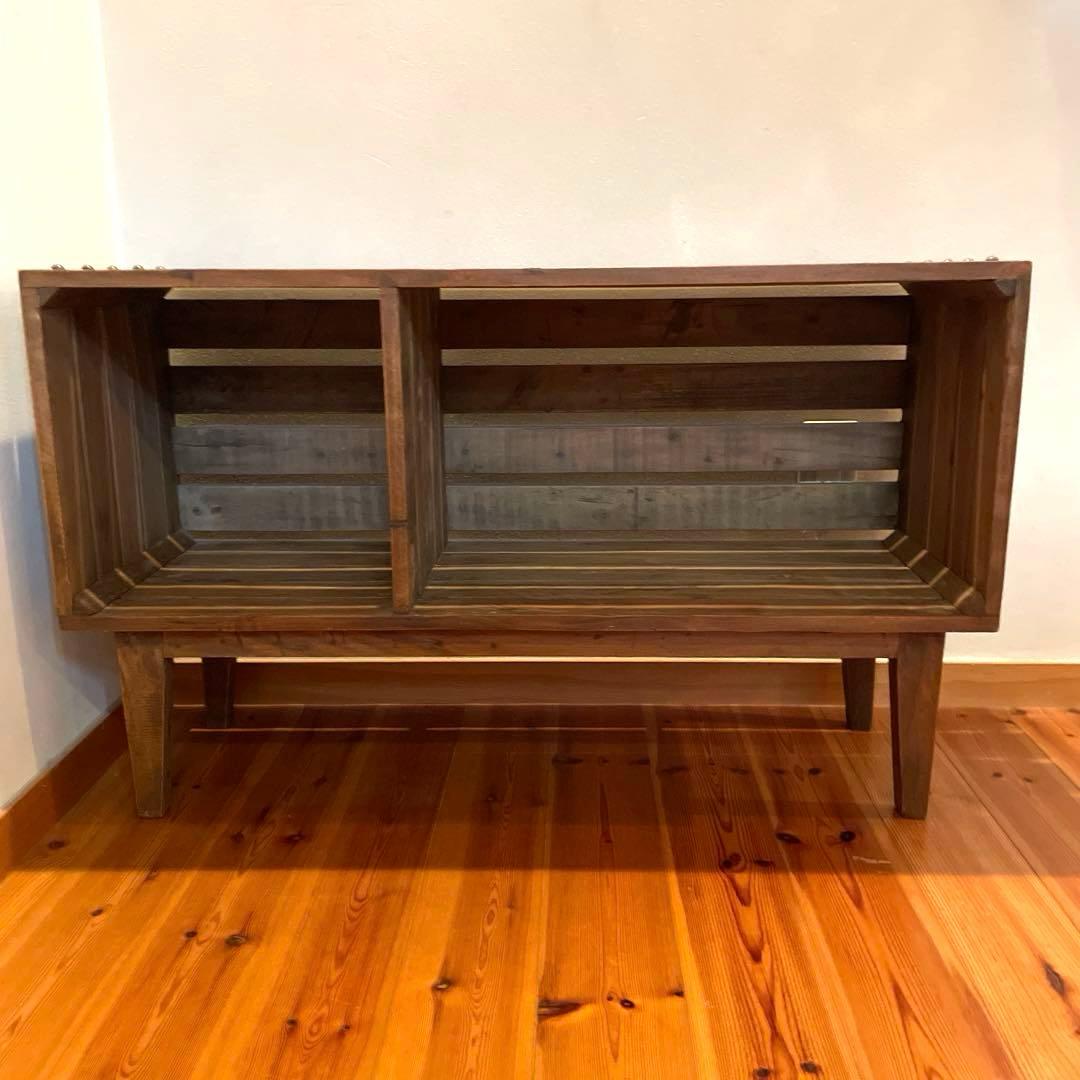 シャビーなテレビボード★テレビ台 古材 木製 アンティーク