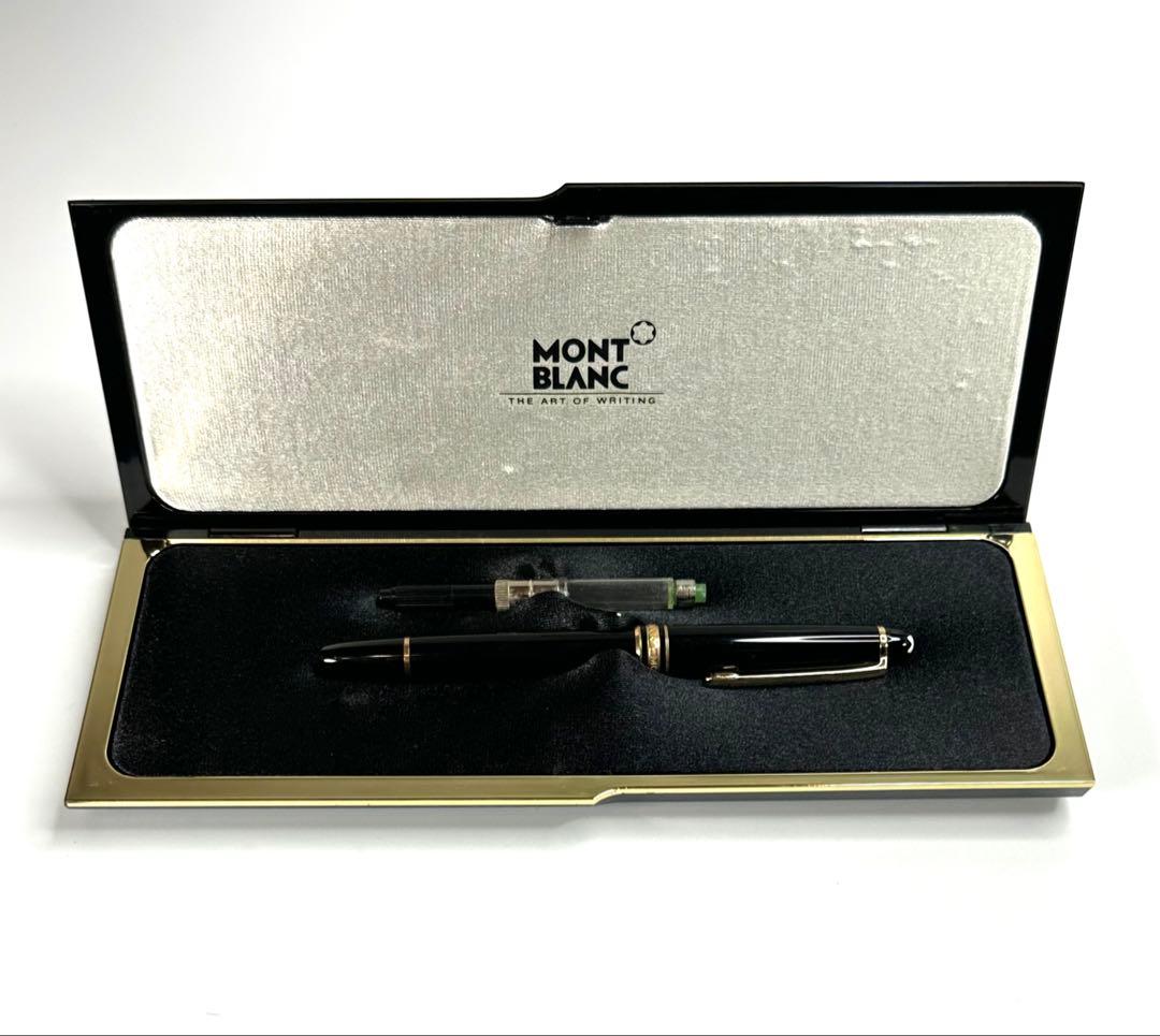 モンブラン 万年筆 ブラック マイスターシュテック 4810 14K 585