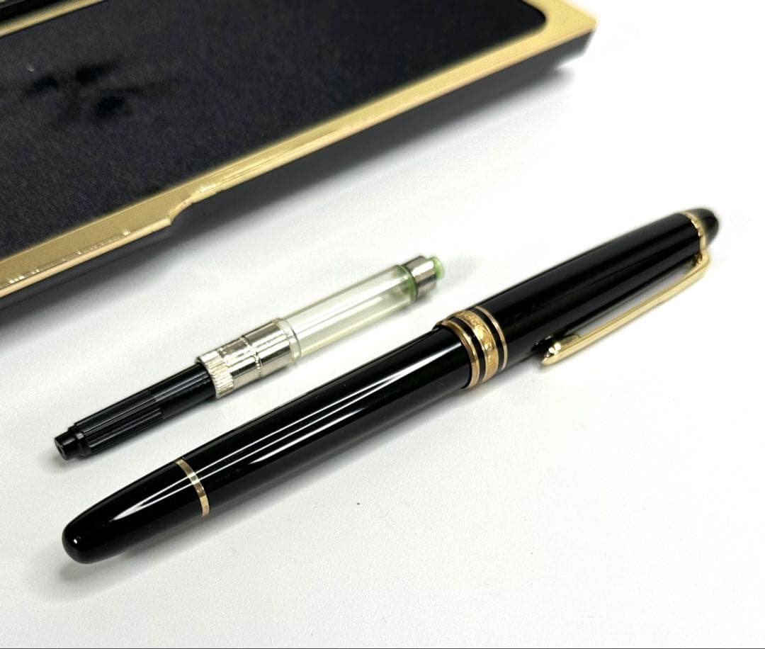 モンブラン 万年筆 ブラック マイスターシュテック 4810 14K 585
