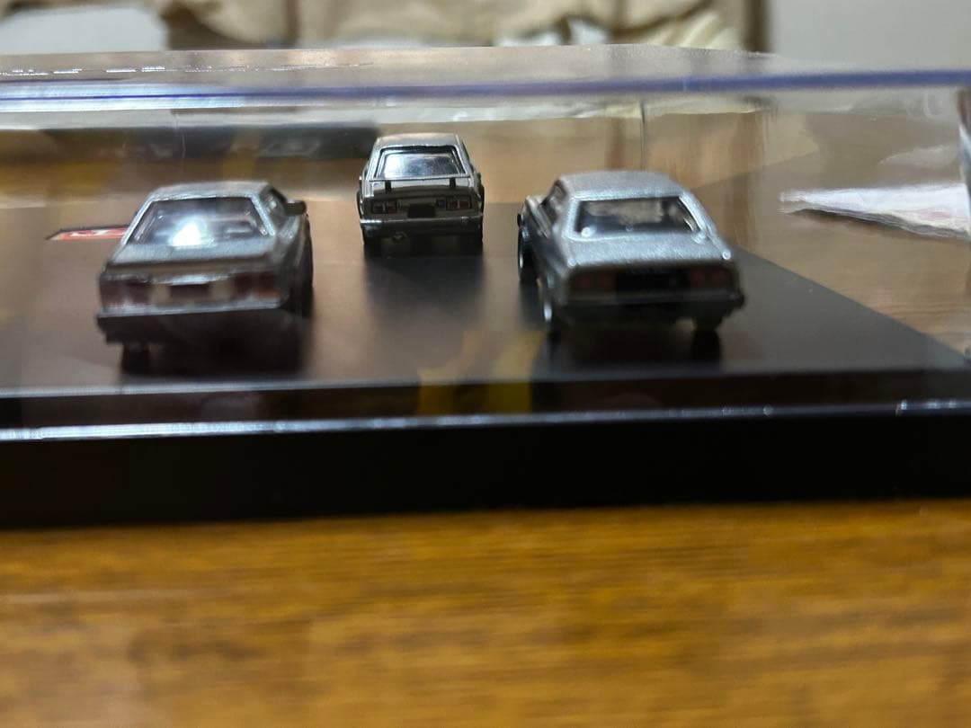 スカイラインGT-Rミニカー 6台セット 透明ケース付き