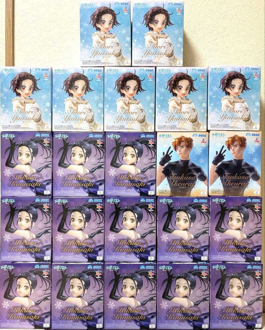 メダリスト Luminasta フィギュア 結束いのり.明浦路司.狼嵜光 22体