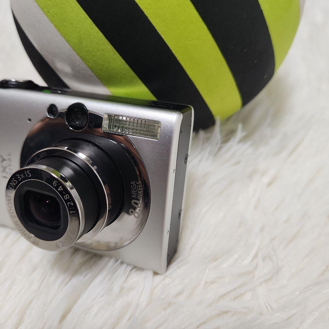 箱付きCanon IXY DIGITAL 20 IS シルバー デジカメ