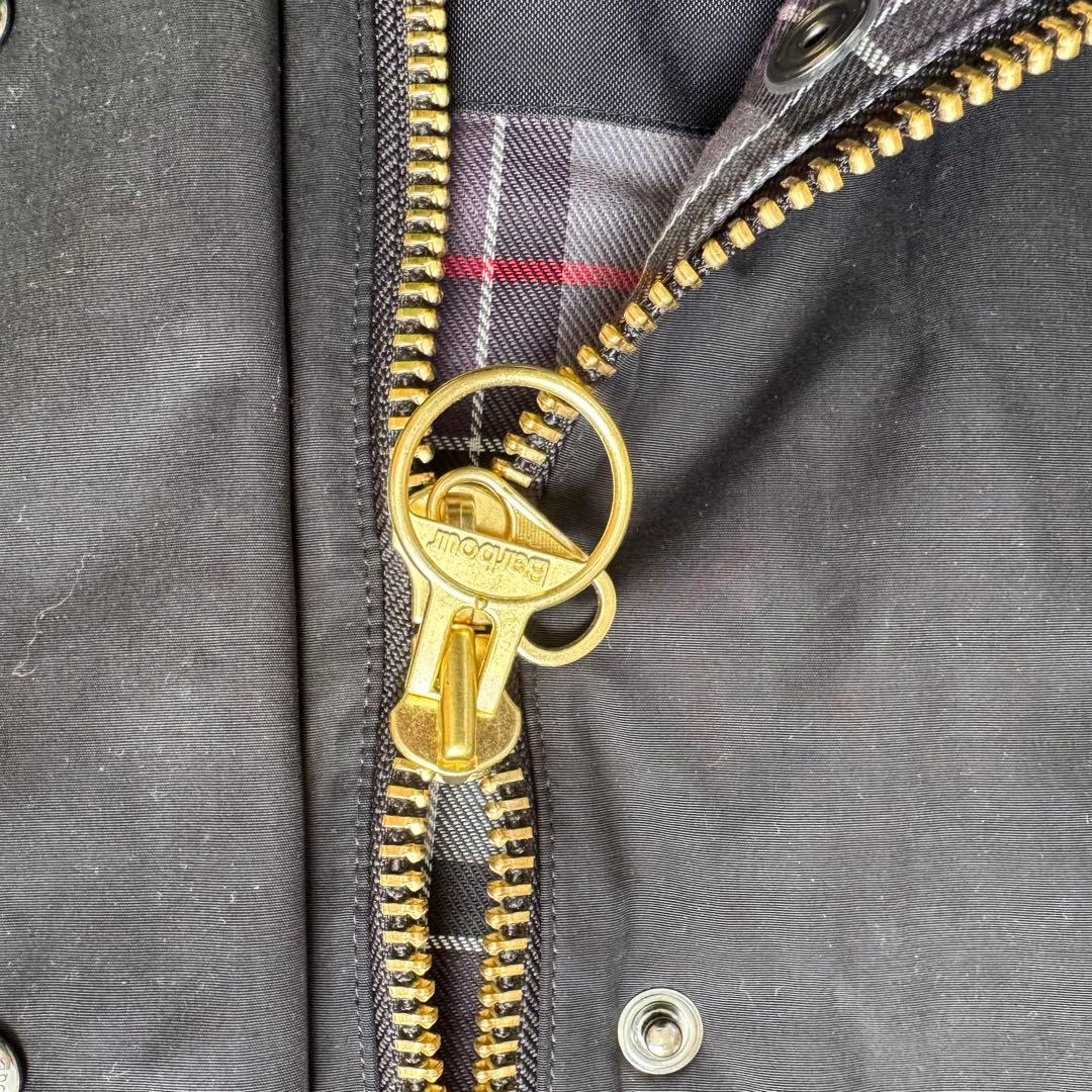 バブアー 2レイヤー クラシックビデイルノンワックスコットン ブルゾンバーヴァー