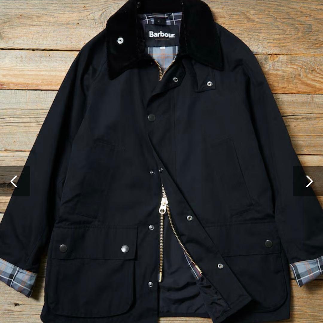 バブアー 2レイヤー クラシックビデイルノンワックスコットン ブルゾンバーヴァー