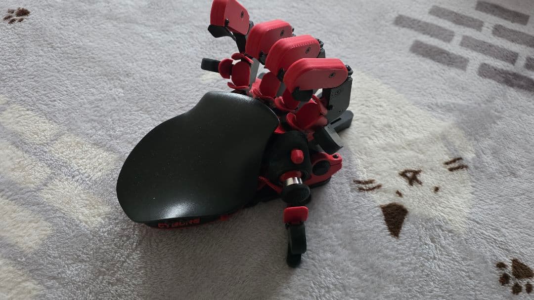 Azeron Cyborg レッド 左手デバイス ゲーミングデバイス 完動品