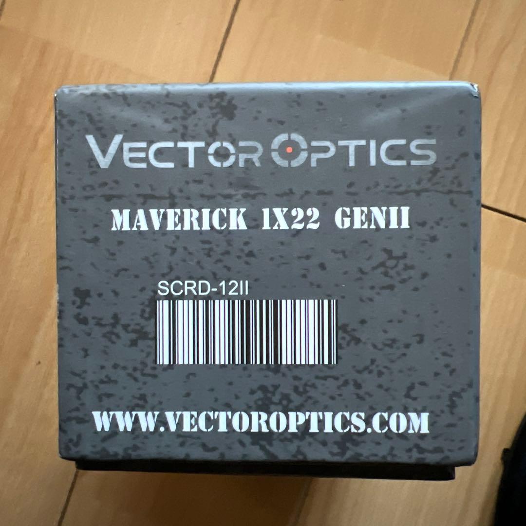 トイガン VECTOR OPTICS MAVERICK 1x22 GEN II