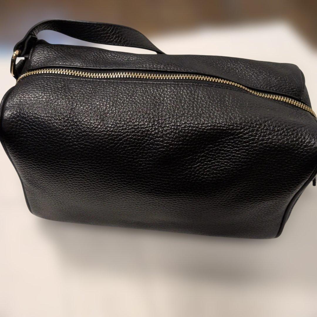 【美品】千秋プロデュースショルダーバッグ（黒）