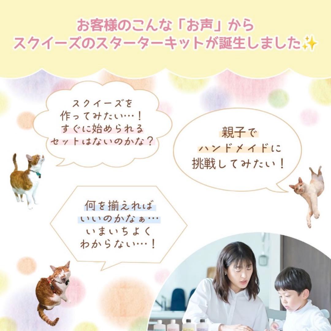 完売品【新品未使用】スクイーズレジンスターターキット　greenocean