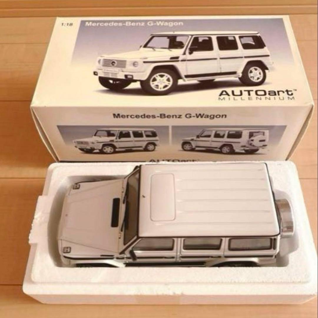 自動車 AUTOart Mercedes-Benz G-WagonV8 1:18