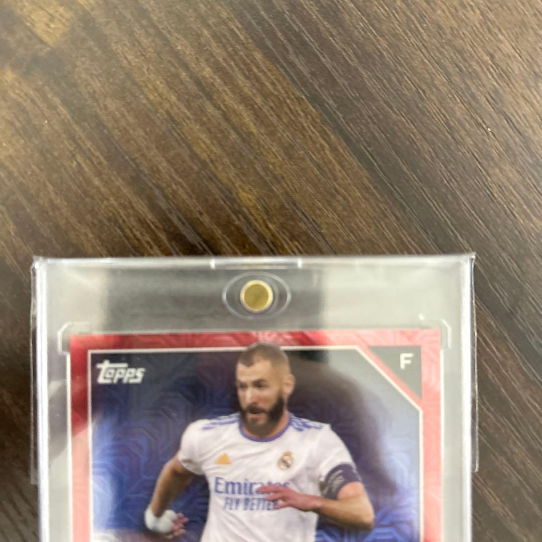 topps japan edition ベンゼマ　レッド　5枚限定