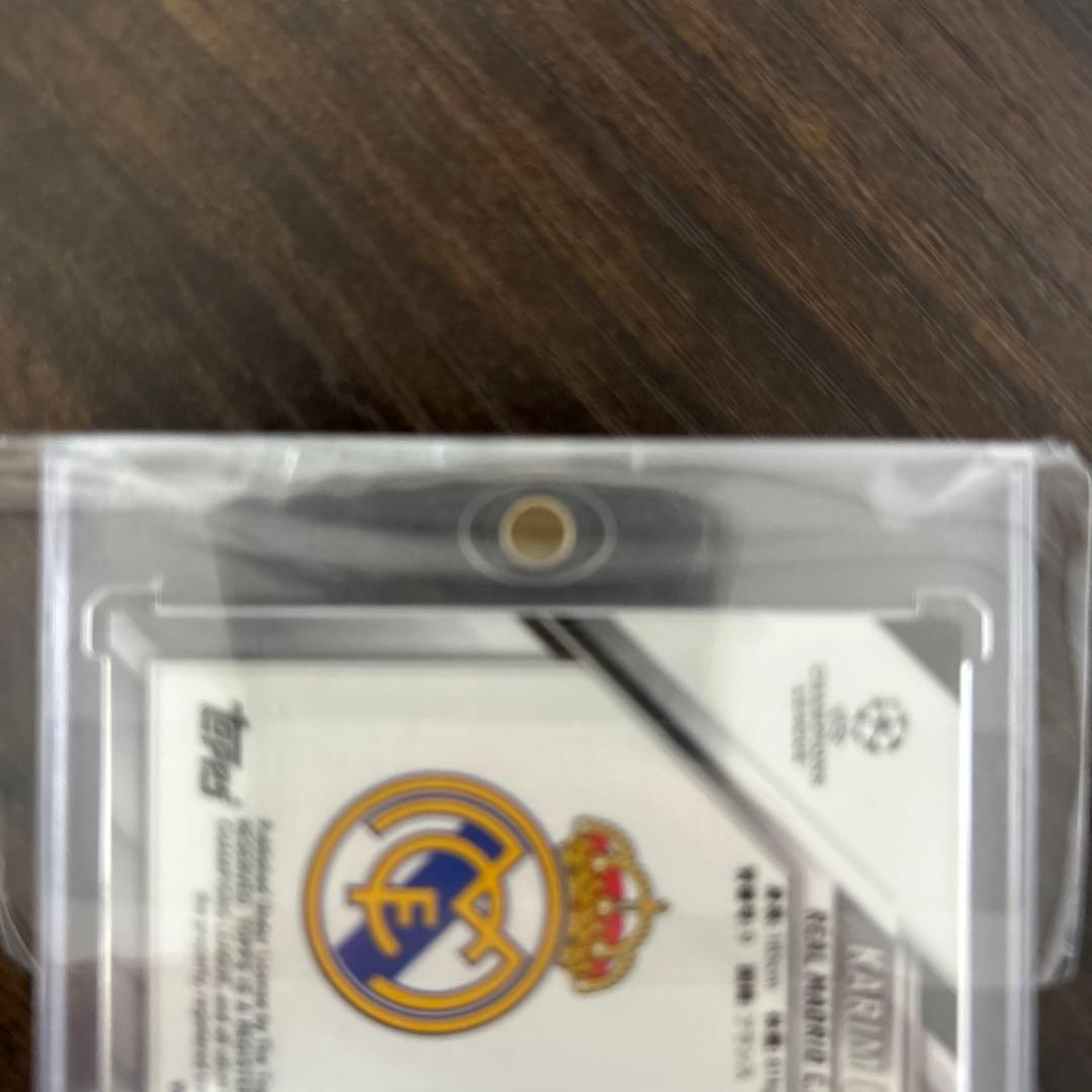 topps japan edition ベンゼマ　レッド　5枚限定