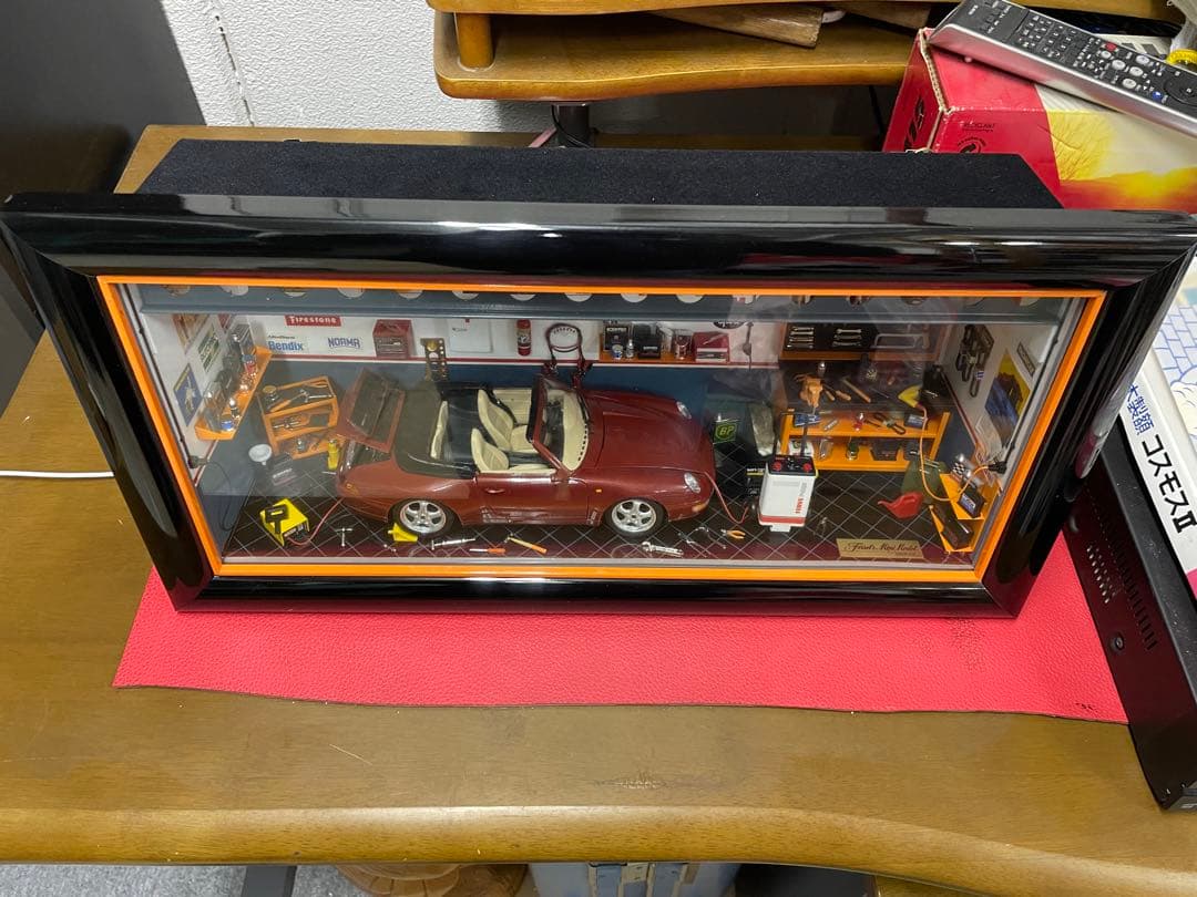 ポルシェ911 カレラ　ミニガレージ