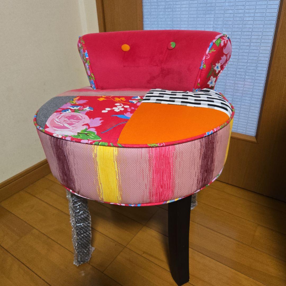 パッチワークデザイン スツール