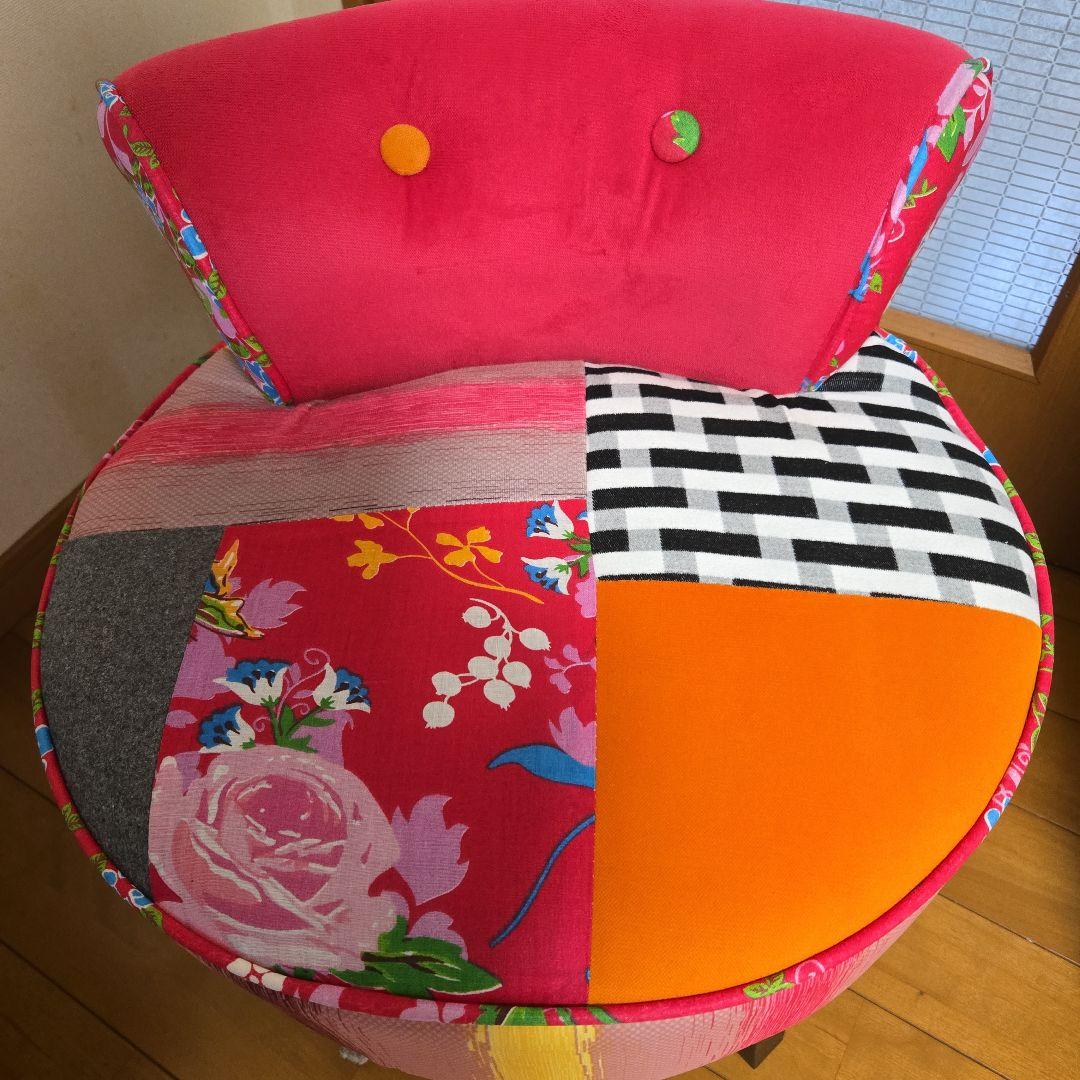 パッチワークデザイン スツール