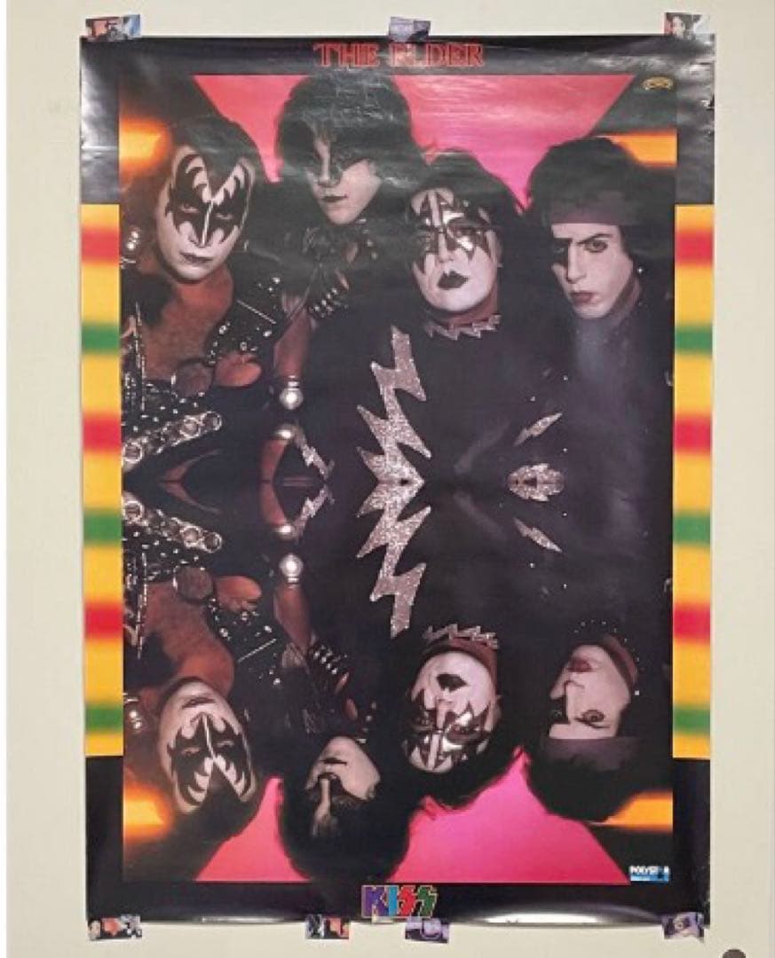 KISS キッス THE ELDER ポスター 1981 販促用 日本語