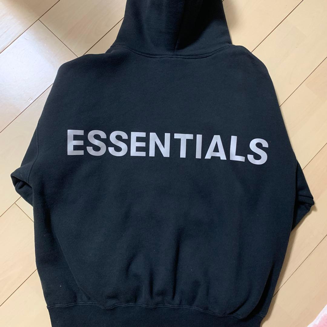 FEAR OF GOD ESSENTIALS パーカー ブラック