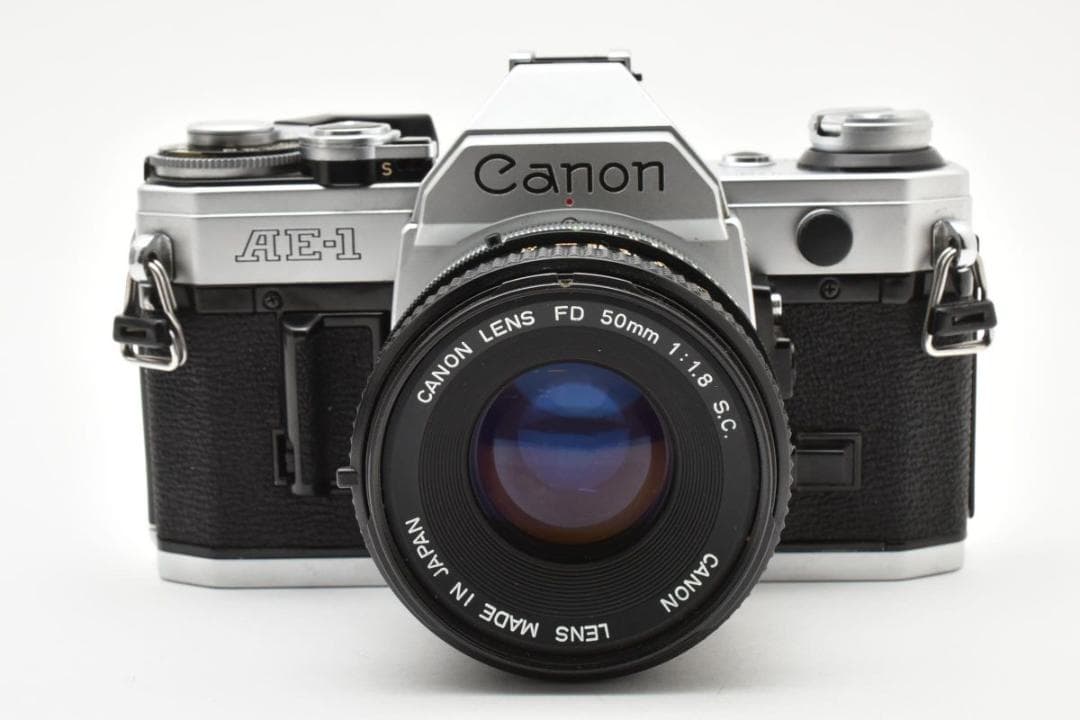 美品 Canon AE-1 + FD 50mm F1.8 S.C. AA3844
