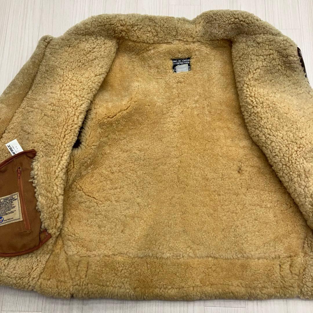 ☆ AVIREX 希少 Yankee Gal B-3フライトジャケット USA製