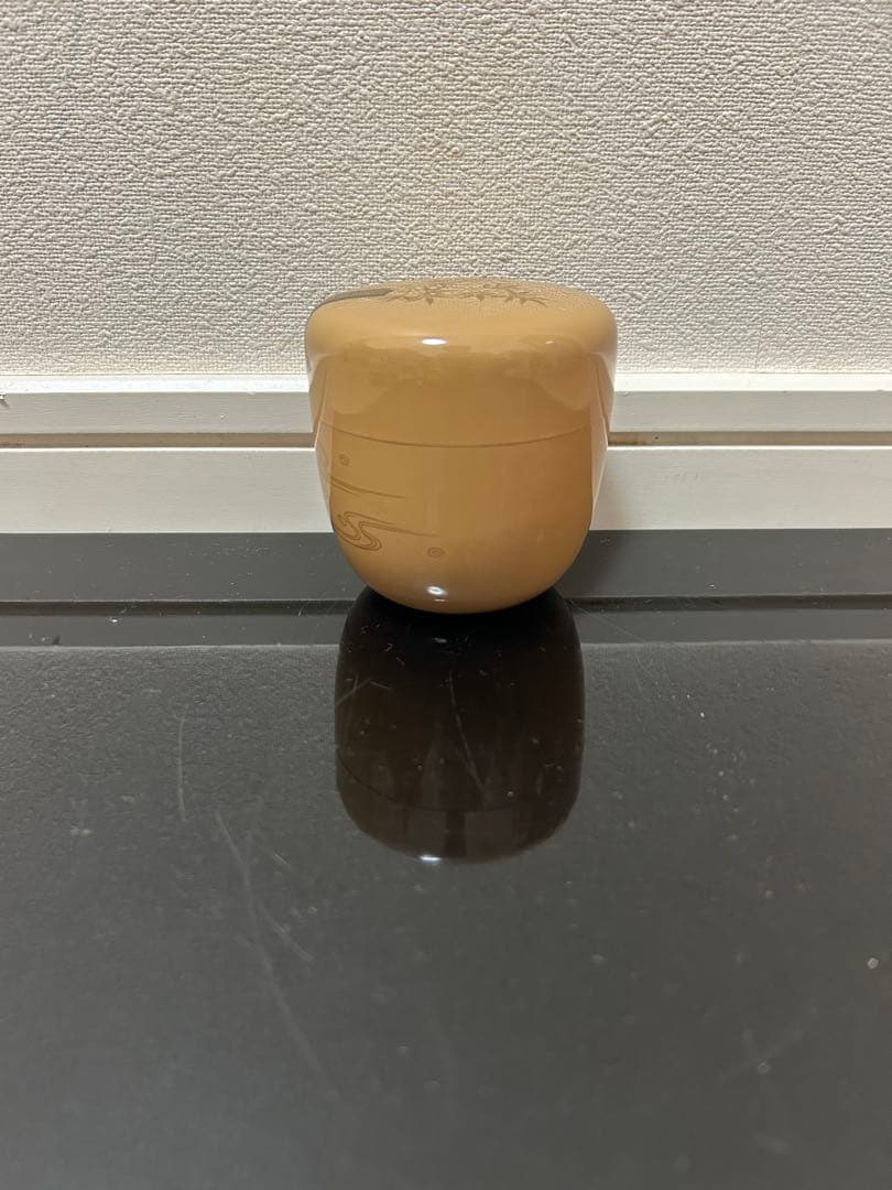 白漆七夕蒔絵大棗　茶道具懐石茶箱鵬雲斎坐忘斎淡々斎即中斎七事式而妙斎香合水指茶碗