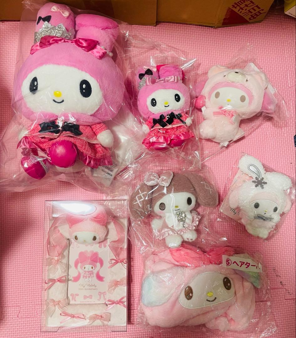 サンリオマイメロディマスコットぬいぐるみまとめ売り
