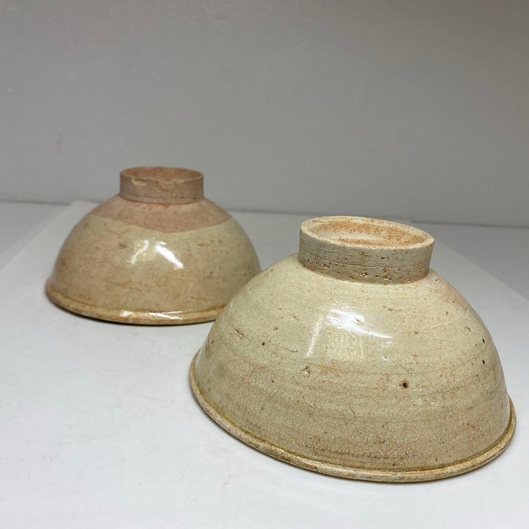 古代　中国　鉢2点　幅約14.1/14.5㎝　東さ7-0616②