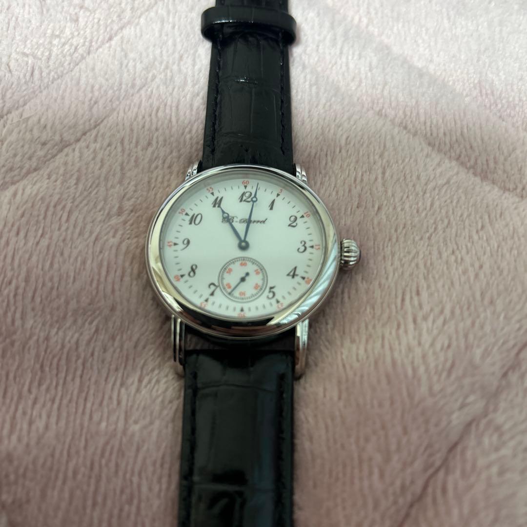 ビーバレル　B-BARREL 自動巻きスモセコ　アラビア数字　新品未使用品