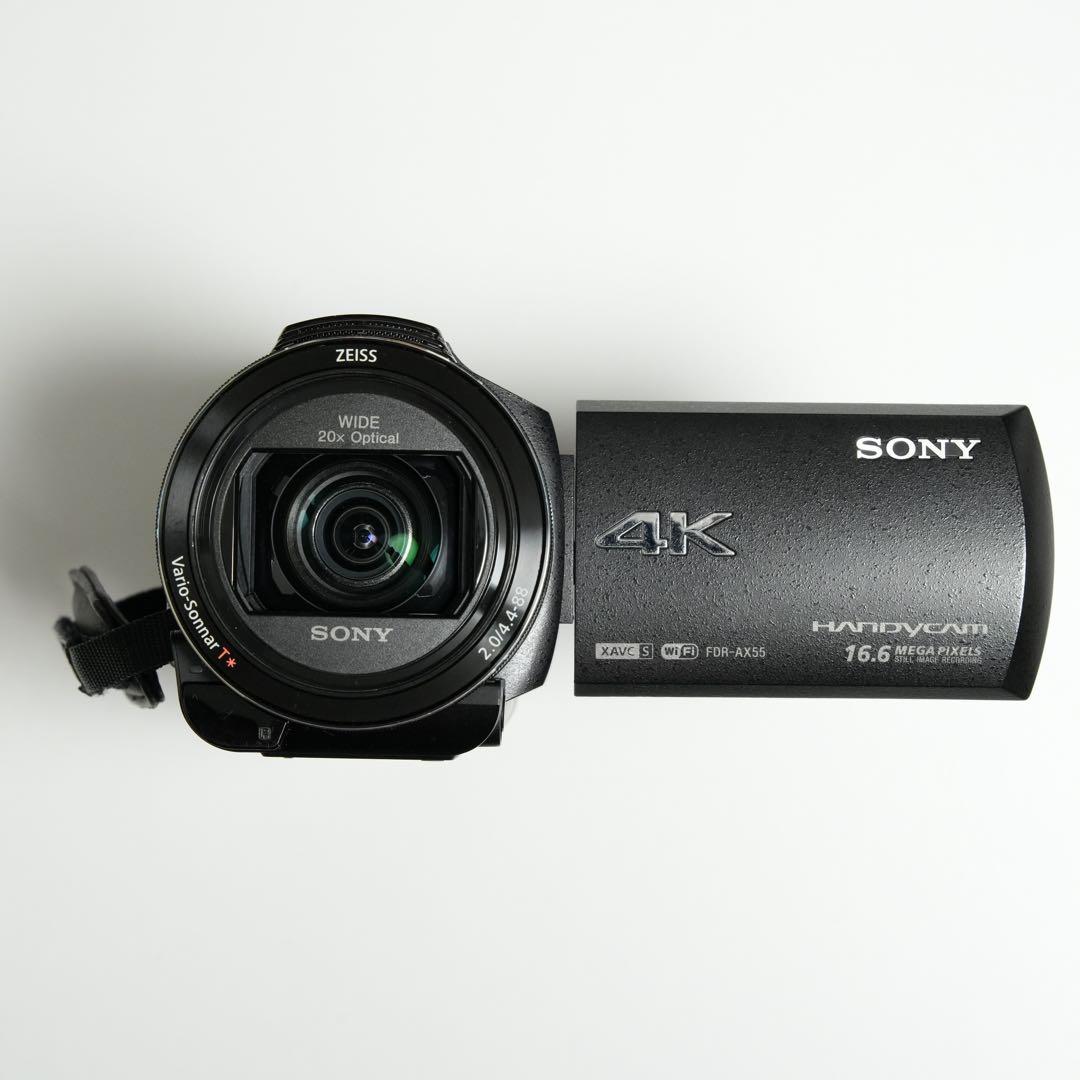 SONY FDR-AX55 4K Handycam 付属品多数