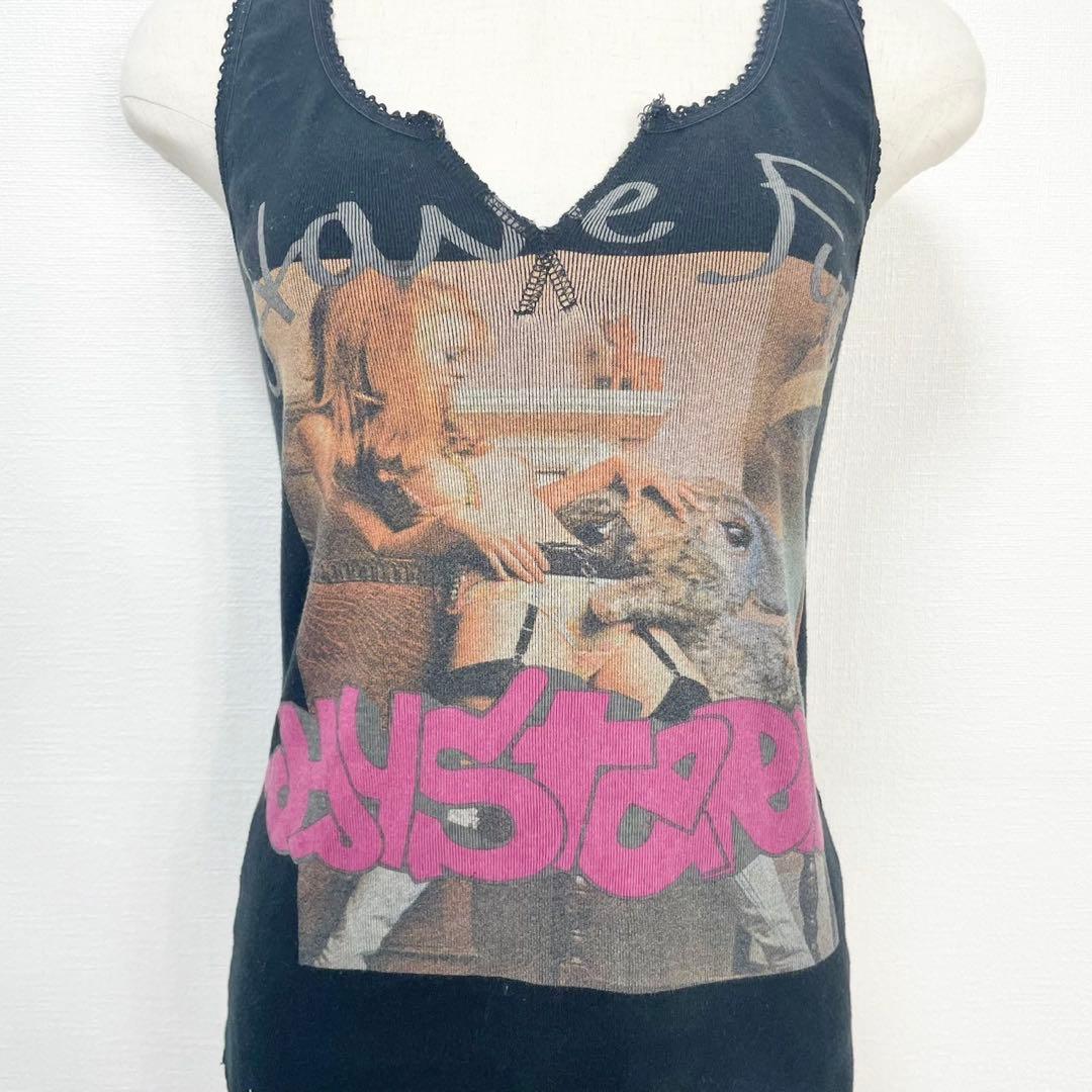 y2k✨️ 00s HYSTERIC GLAMOUR フォト ロゴ タンクトップ