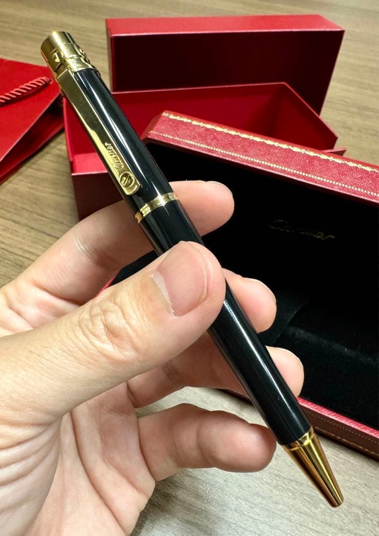 ■新品未使用■カルティエ(Cartier) サントスドゥカルティエ ボールペン