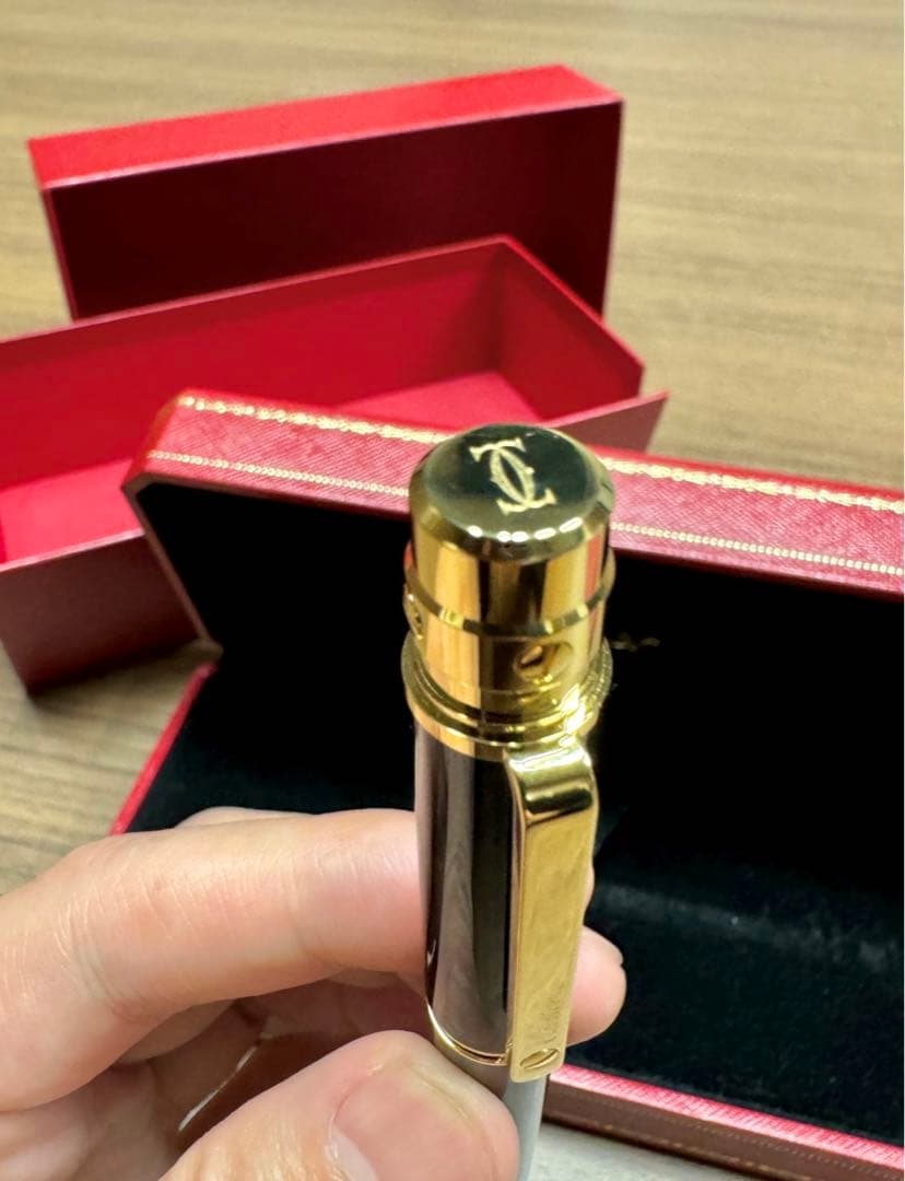 ■新品未使用■カルティエ(Cartier) サントスドゥカルティエ ボールペン