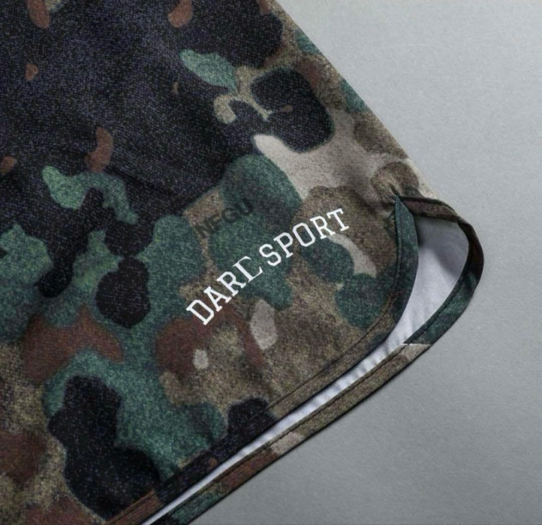 1063　レア darc sport　ダルクスポーツ 立　ステージショーツ 黒緑