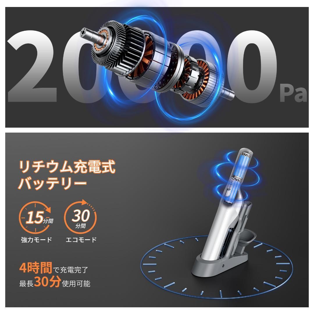 【新品】Proscenic P6 コードレス掃除機 軽量スティック型 2WAY