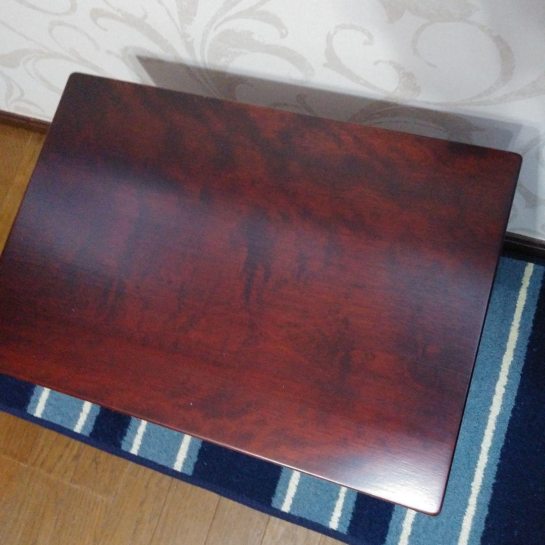 松本民芸家具　角脚 スツールテーブル