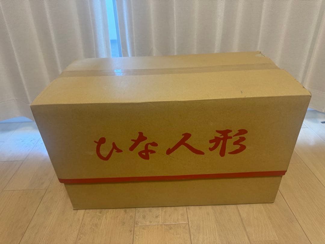 k*i様 雛人形 桜の花柄 大きめサイズ 親王ケース飾り