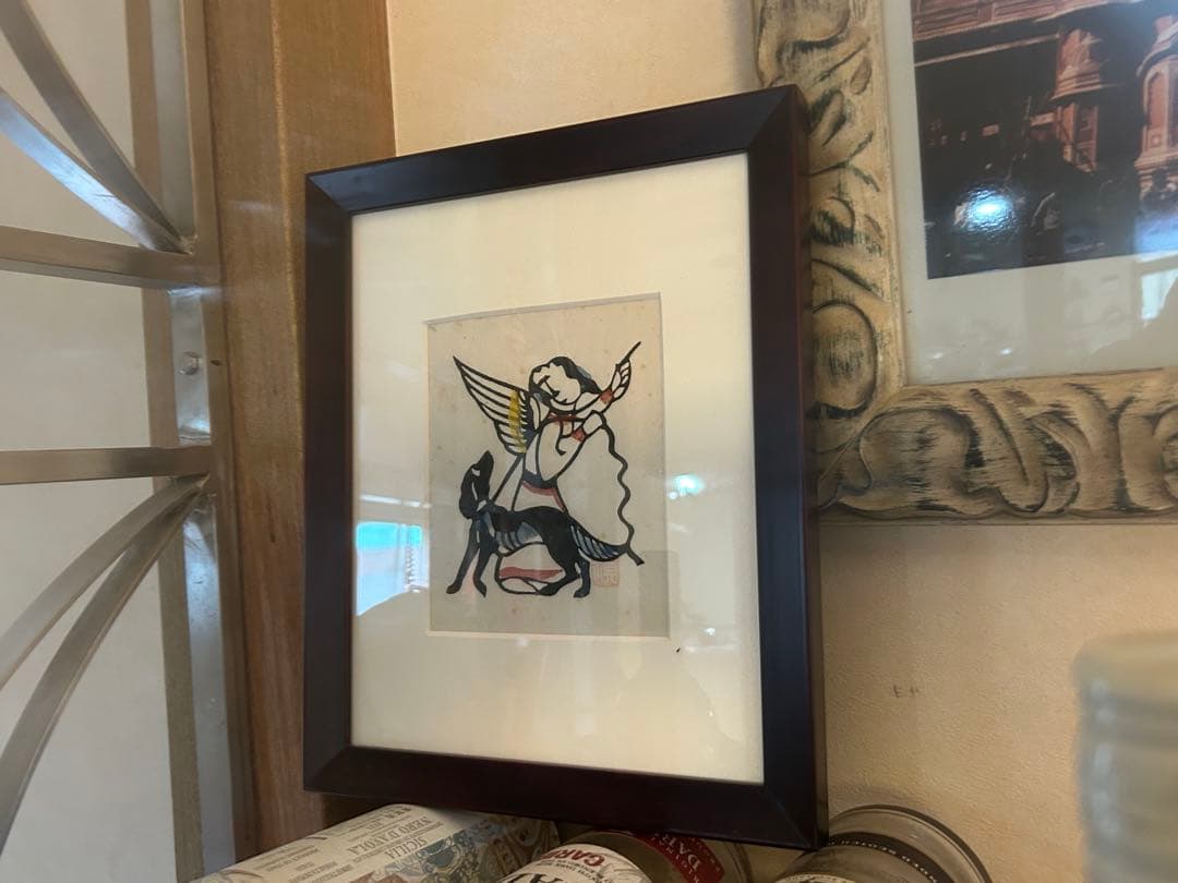 3時のお茶会天　リトグラフ