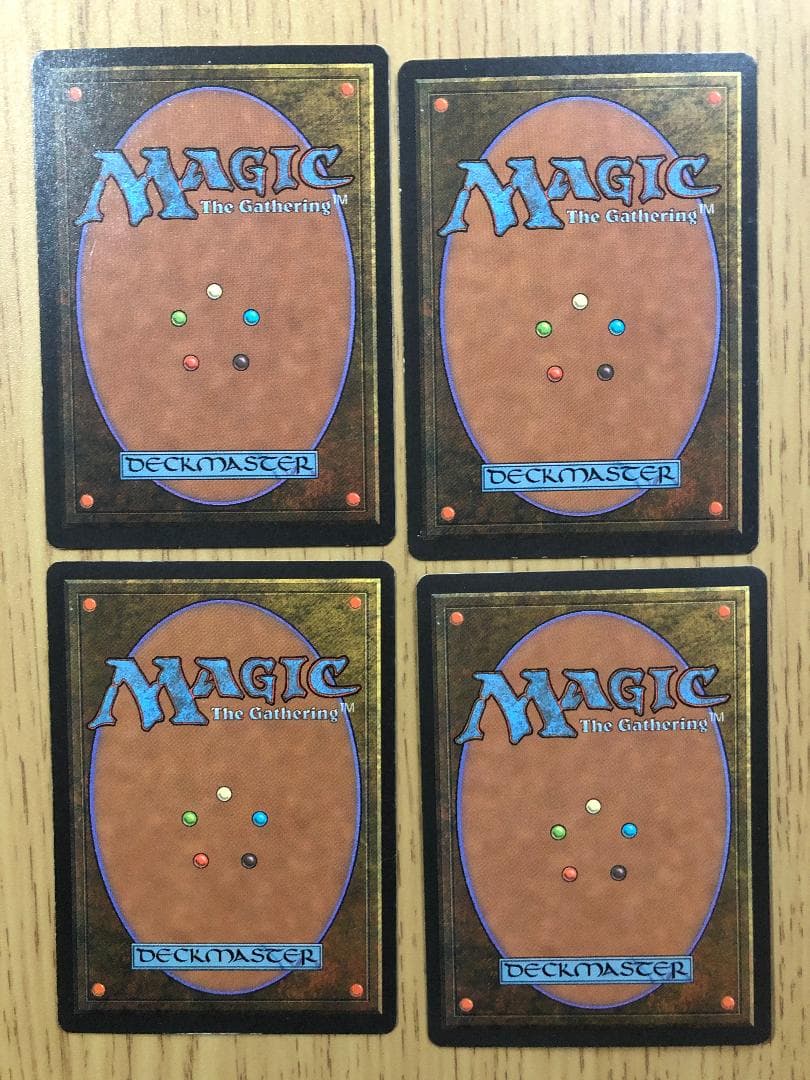 稲妻/Lightning Bolt 日本語黒枠4枚セット 第4版 4ED