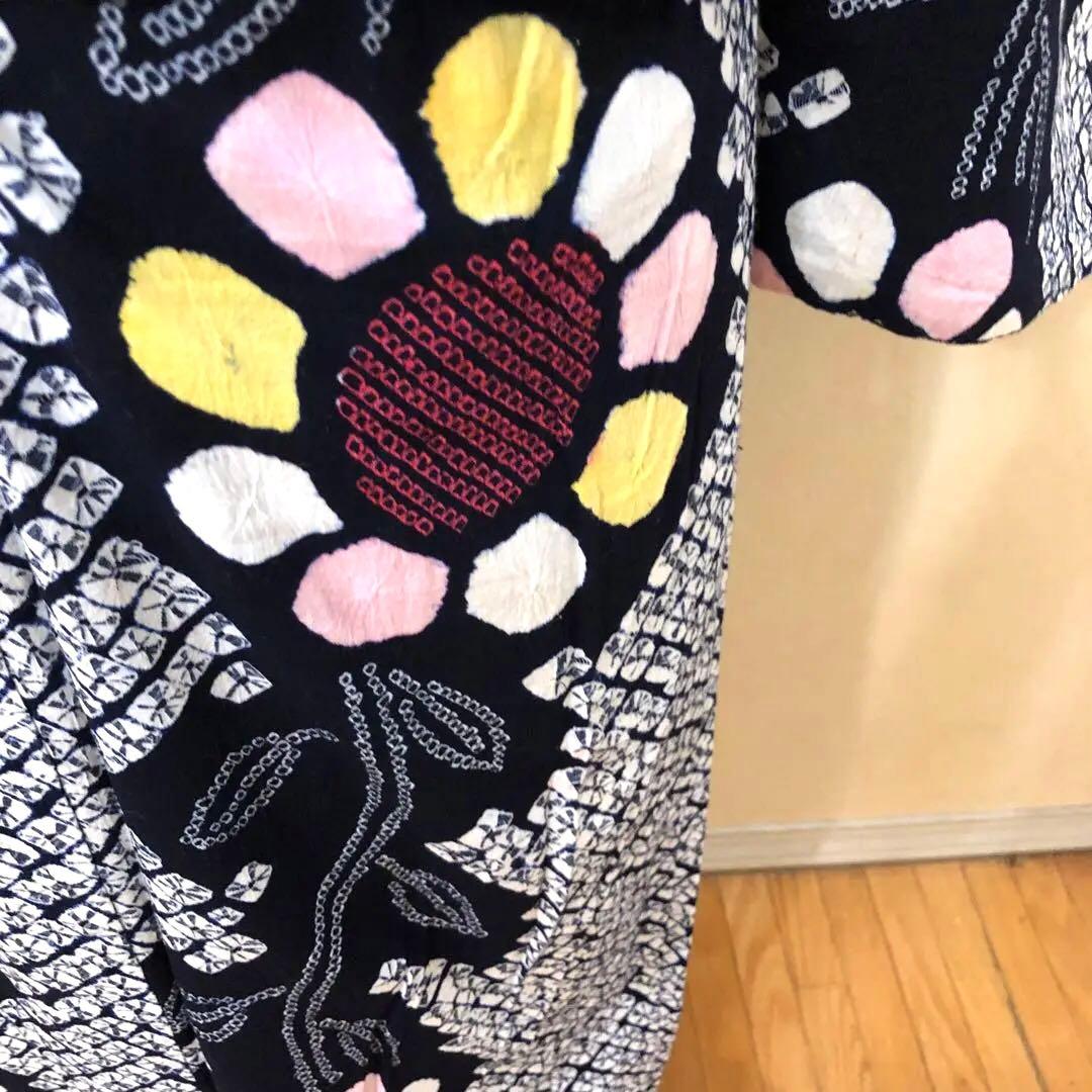 美品‼️有松鳴海絞り伝統工芸❤️正絹名古屋帯❤️大人お洒落貴賓着こなしセレブ❤️絶品