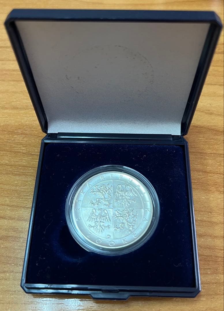 『チェコクリスマスミサ』200周年記念 200コルナ銀貨