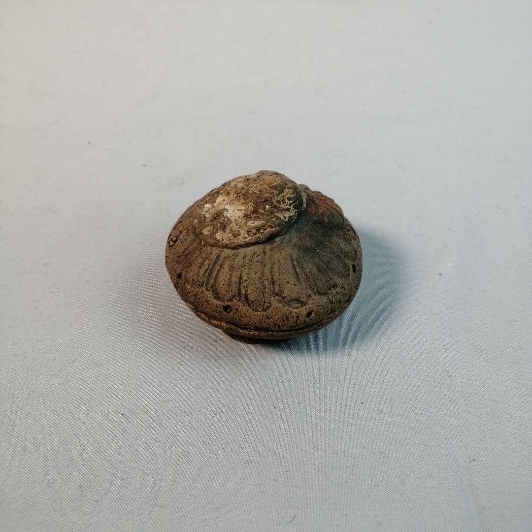 【茶道具】木米作　蓮香合　香合268